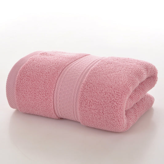 Plain Cut-off Cotton Towel Household